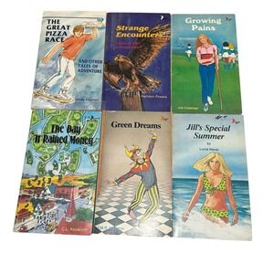 Vintage‎ Watermill Press Paperback Lot of 6 Teen Youth Fiction 1970s 1980s